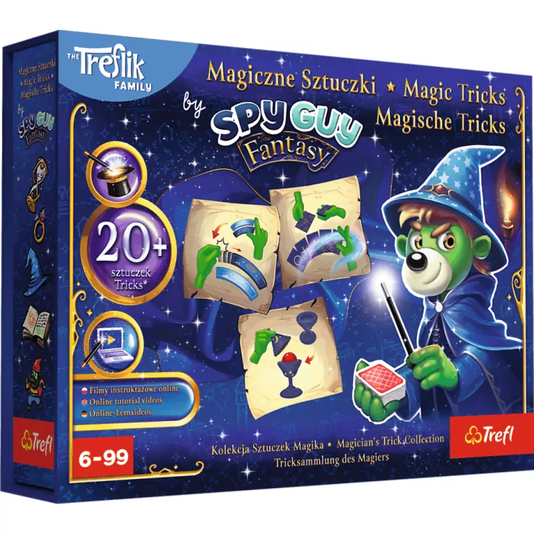 Magiczne sztuczki Kolekcja Sztuczek Magika Spy Guy Fantasy - tantis.pl