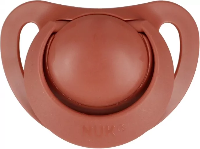 NUK. For Nature. Smoczki. 6-18 miesięcy. Czerwony i biały - tantis.pl