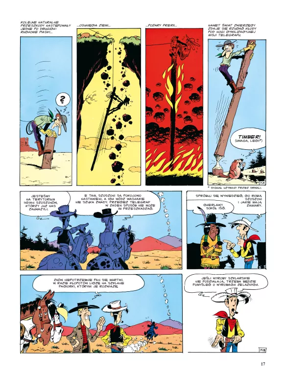 Śpiewający drut. Lucky Luke. Tom 46 - tantis.pl