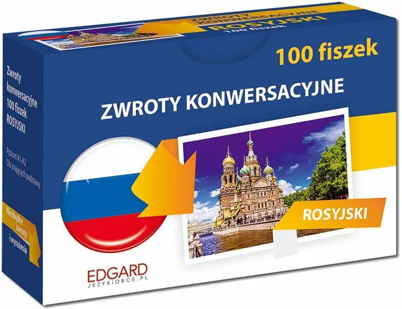 Rosyjski. 100 fiszek. Zwroty konwersacyjne - tantis.pl