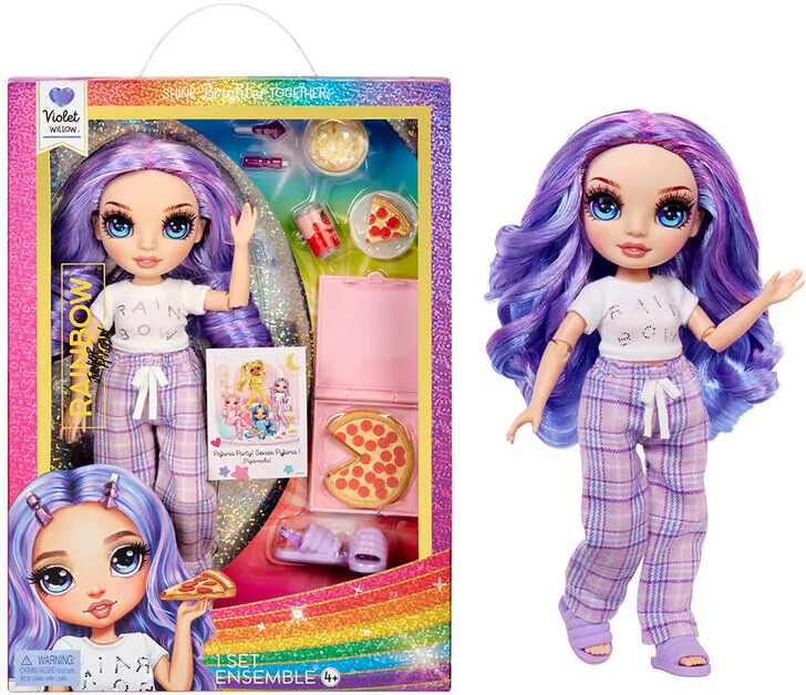 Rainbow High Junior High PJ Party - Violet - tantis.pl