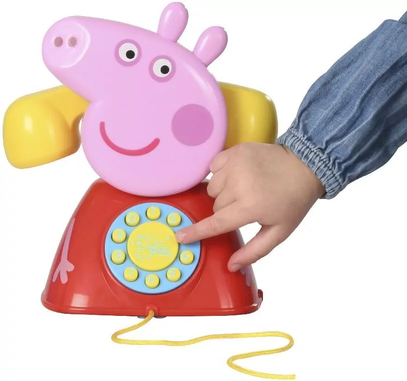 Świnka Peppa. Interaktywny telefon - tantis.pl