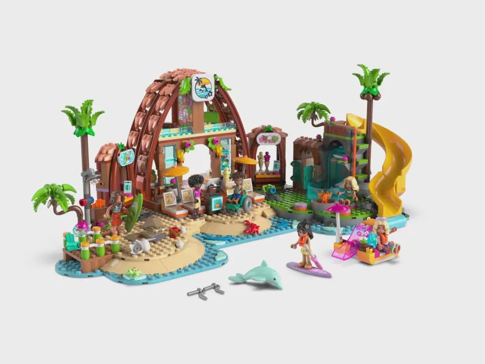 LEGO® Friends. Rodzinne wakacje na plaży 42673 - tantis.pl