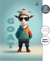 Zeszyt A4 32k.w 3 linie kolor Goat 90g - tantis.pl