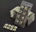 Gamers Grass: Bases Square - Winter 25mm (8 szt.) - tantis.pl