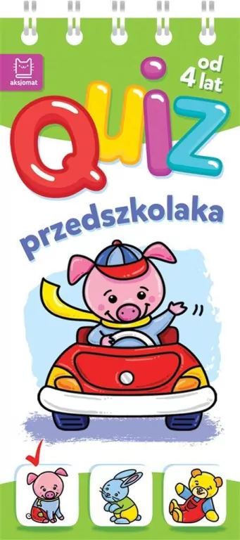 Quiz przedszkolaka ze świnką od 4 lat - tantis.pl