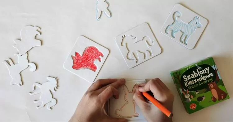 Szablony kieszonkowe. Kraina zwierząt - tantis.pl