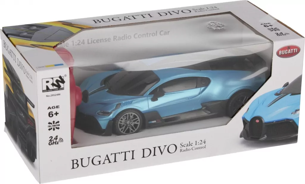 Auto osobowe zdalnie sterowane R/C FF Bugatti 1szt.mix - tantis.pl