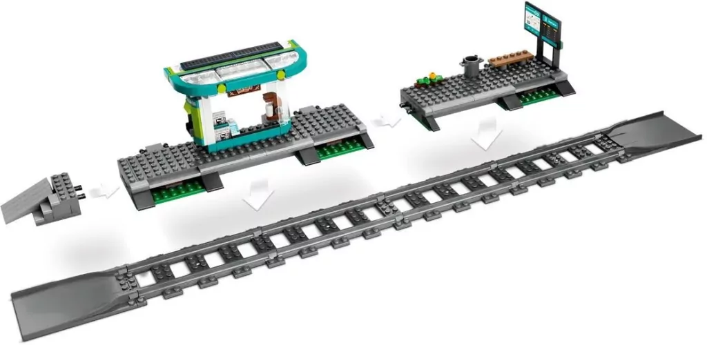 LEGO® City. Tramwaj miejski ze stacją 60423 - tantis.pl