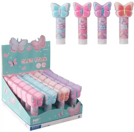 Klej w sztyfcie Motylki 8g. 24 sztuki - tantis.pl