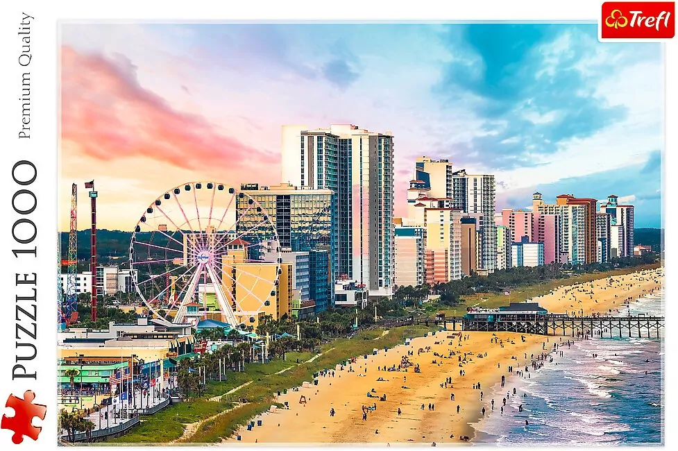 Puzzle 1000. Myrtle Beach, Południowa Karolina, USA - tantis.pl