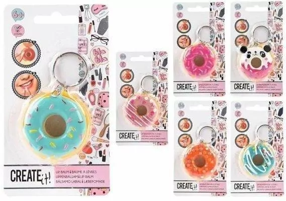 CREATE IT!. Balsam do ust brelok. Donut - tantis.pl