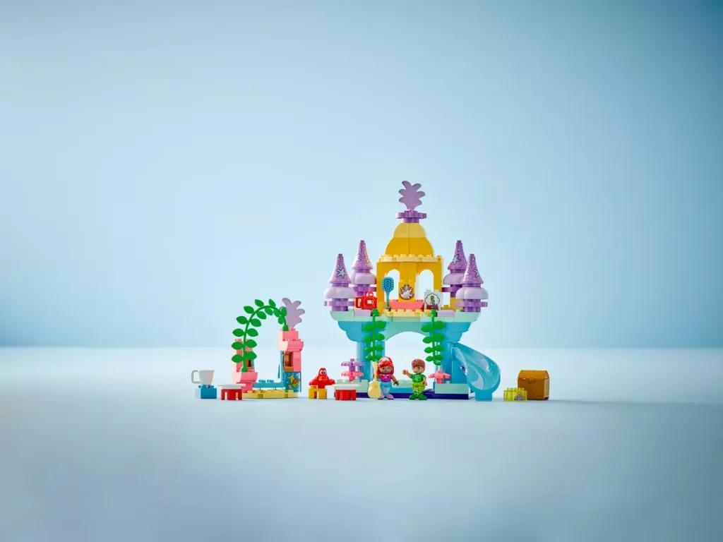 LEGO® DUPLO® Disney. Magiczny podwodny pałac Arielki. 10435 - tantis.pl