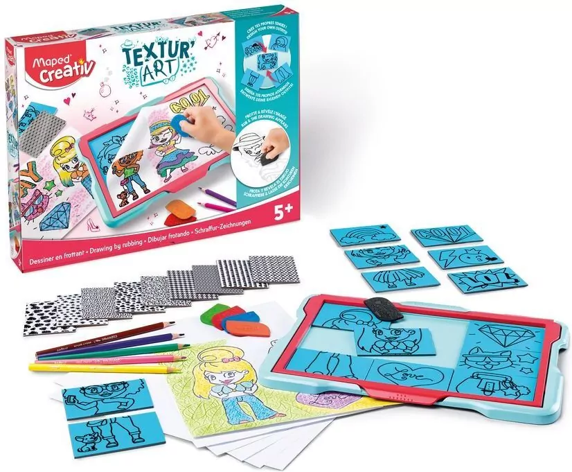 Tablica Textur'Art Fashion odrysowywanie MAPED - tantis.pl