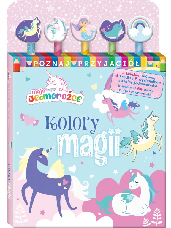 Moje Jednorożce Poznaj przyjaciół cz1 Kolory magii - tantis.pl