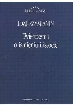Twierdzenia o istnieniu i istocie - tantis.pl