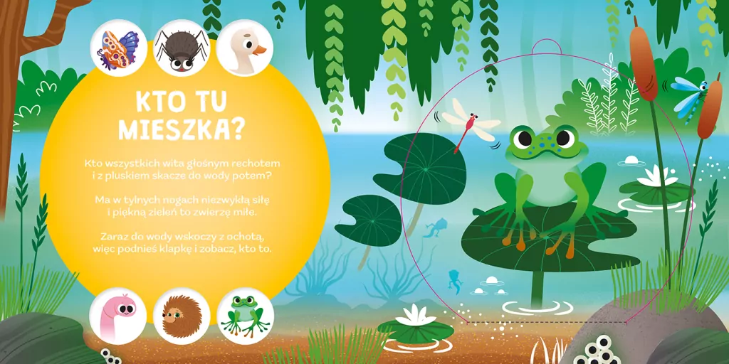 Czy już wiesz, gdzie śpi jeż? Kto mieszka na łące - tantis.pl