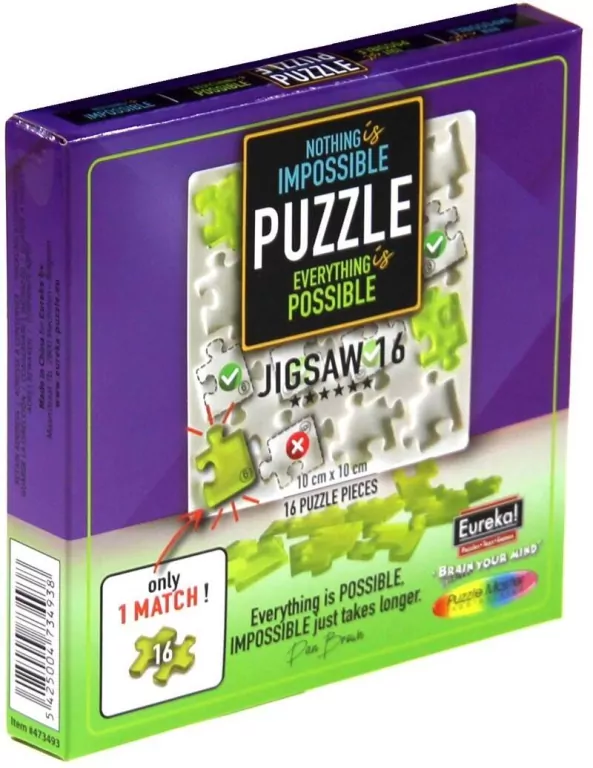 Puzzle 16 Impossible poziom 6/6 G3 - tantis.pl