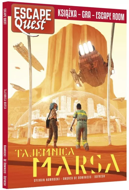 Escape Quest.Tajemnica Marsa. Książka do gry - tantis.pl