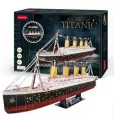 Puzzle 3D LED. Titanic - tantis.pl