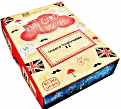 Fun Card English Sentence Transformations #2