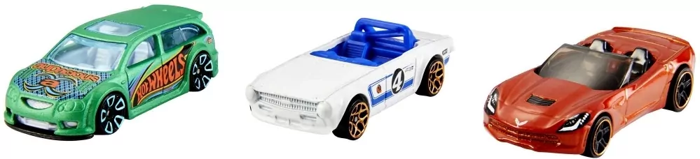 Hot Wheels. Samochodziki. Trzypak - tantis.pl