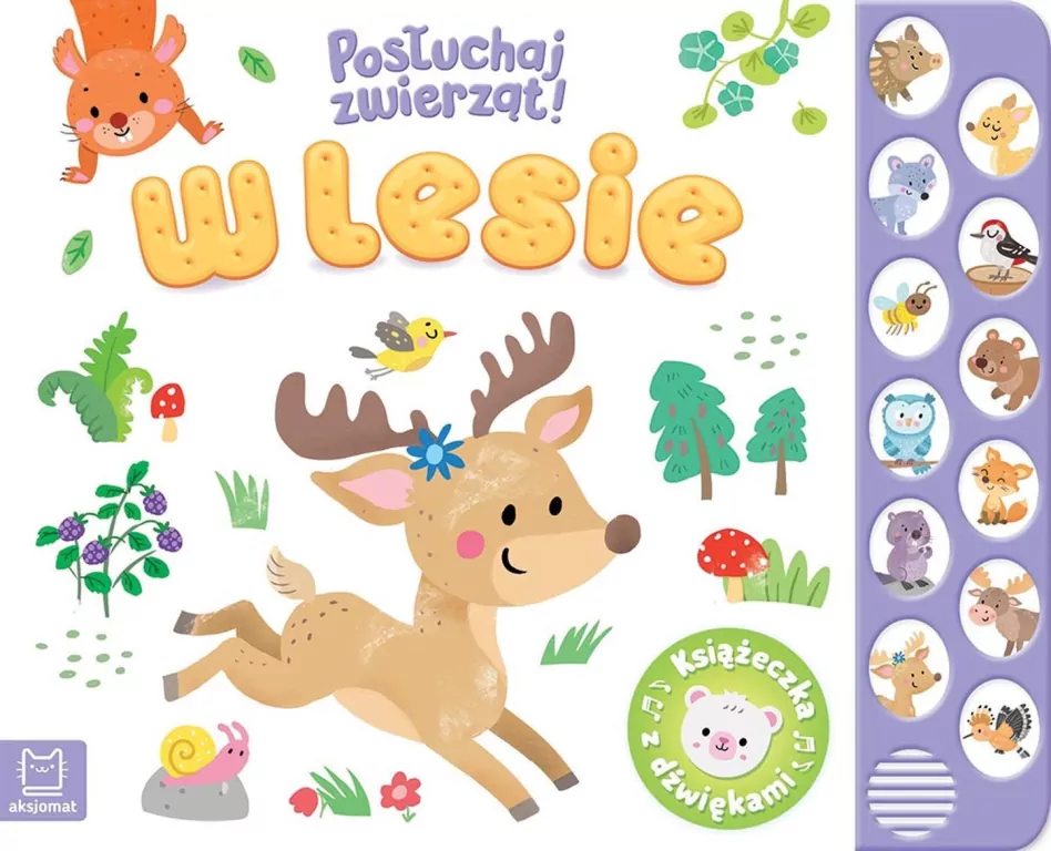 Posłuchaj zwierząt! W lesie - tantis.pl