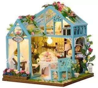 Puzzle 3D Kwiatowa kawiarnia - tantis.pl
