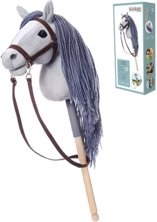 Hobby Horse A4 szary - tantis.pl