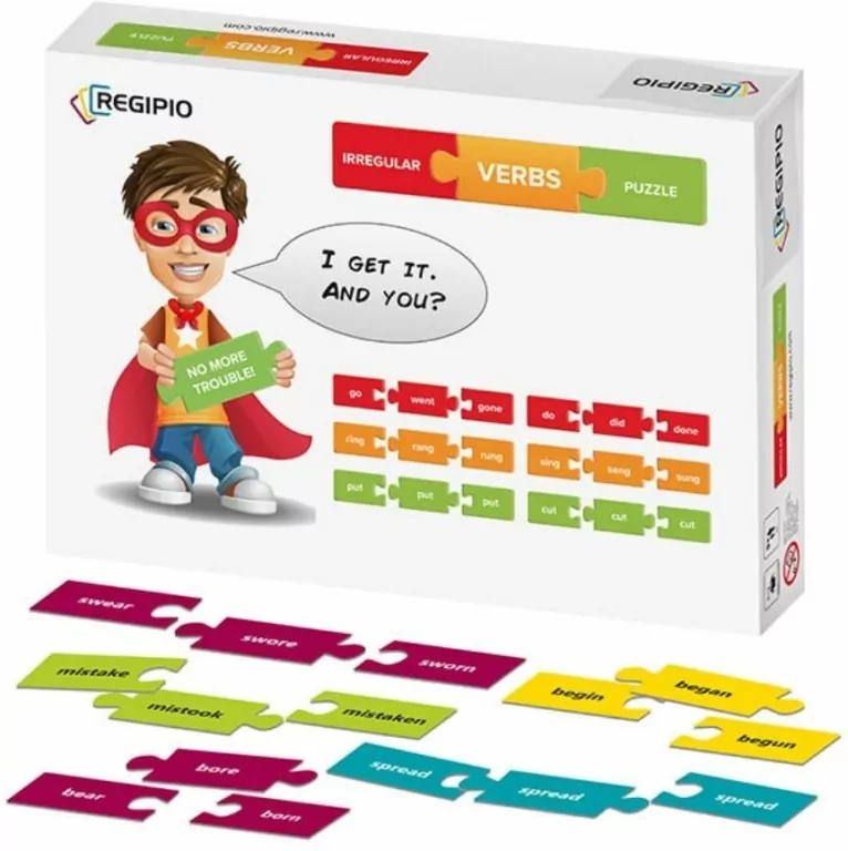 Ireegular verbs puzzle - tantis.pl