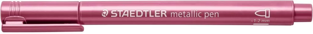 Marker metaliczny M czerwony (10szt) STAEDTLER - tantis.pl