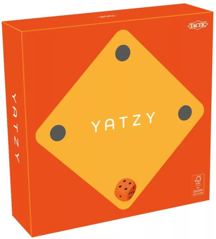 Yatzy Minimalist - orange - tantis.pl