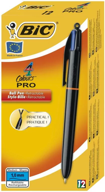 Długopis 4 Colours Pro (12szt) BIC - tantis.pl