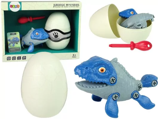 Zestaw Dinozaur Mosasaur z Jajkiem DIY