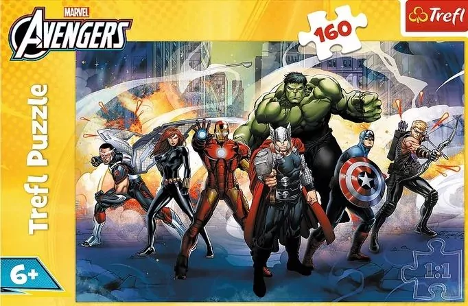 Puzzle 160 Avengers Supermoce TREFL - tantis.pl