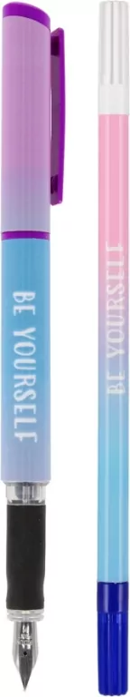 Pióro wieczne 2 naboje + wymazywacz Ombre - tantis.pl