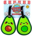 Zawieszki bagażowe z PVC - Foodiemals Avocado - tantis.pl