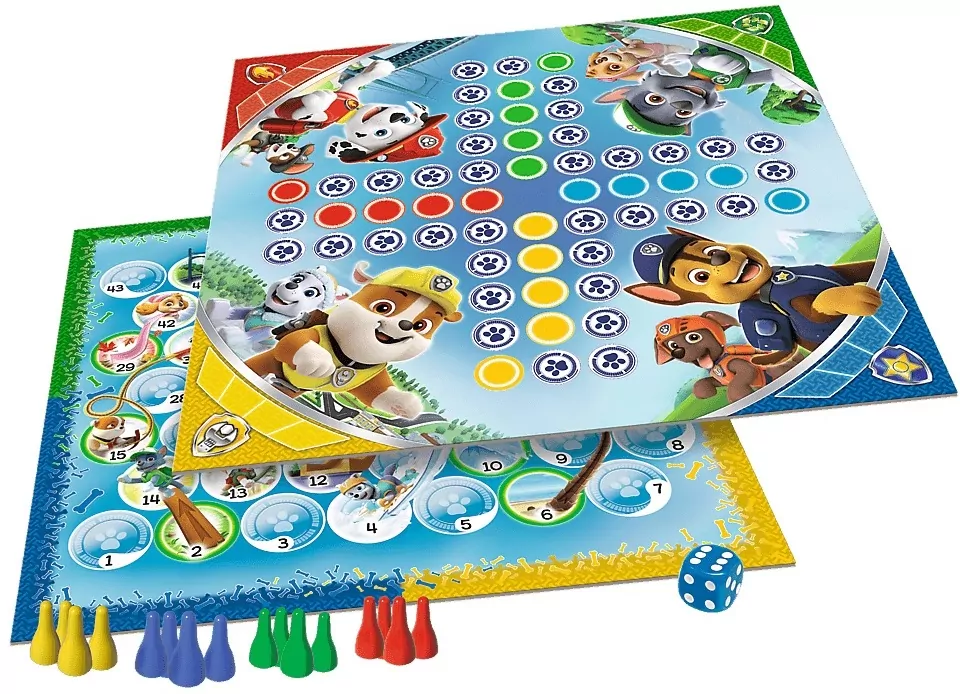 Psi Patrol 2w1. Chińczyk i Psi wyścig - tantis.pl