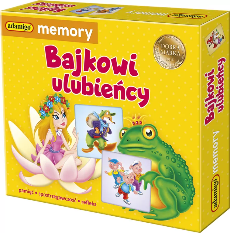 Bajkowi ulubieńcy. Memory - tantis.pl