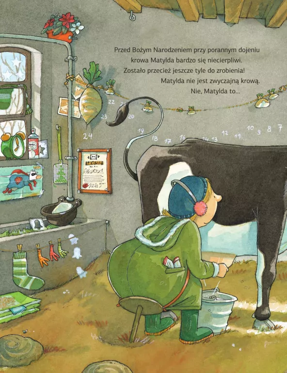 Krowa Matylda i śnieg - tantis.pl