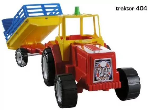 Traktor z przyczepą. Mix - tantis.pl