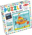 Moje pierwsze puzzle 4x6. Wszyscy na pokład! - tantis.pl