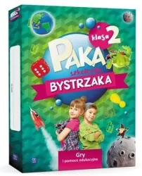 Paka szkolnego bystrzaka. Klasa 2. Gry i pomoce edukacyjne