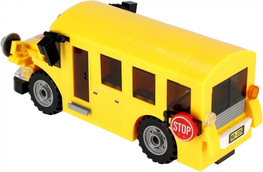 Klocki konstrukcyjne 242 elementów City Bus - tantis.pl