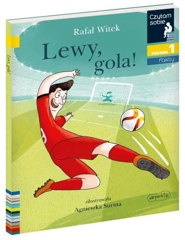 Lewy. Gola! Czytam sobie. Poziom 1 - tantis.pl