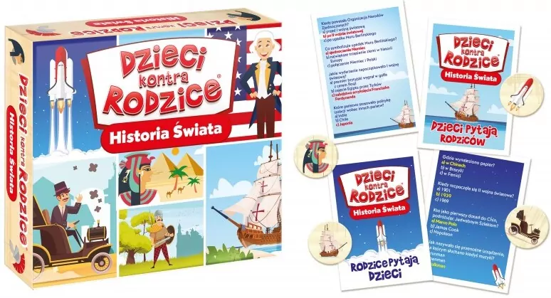 Gra Historia Świata Dzieci kontra Rodzice - tantis.pl