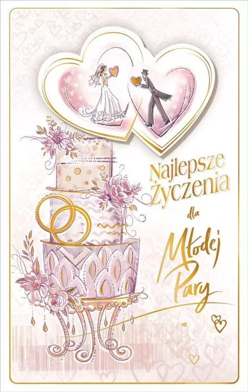 Kartka okolicznościowa Ślub - tantis.pl