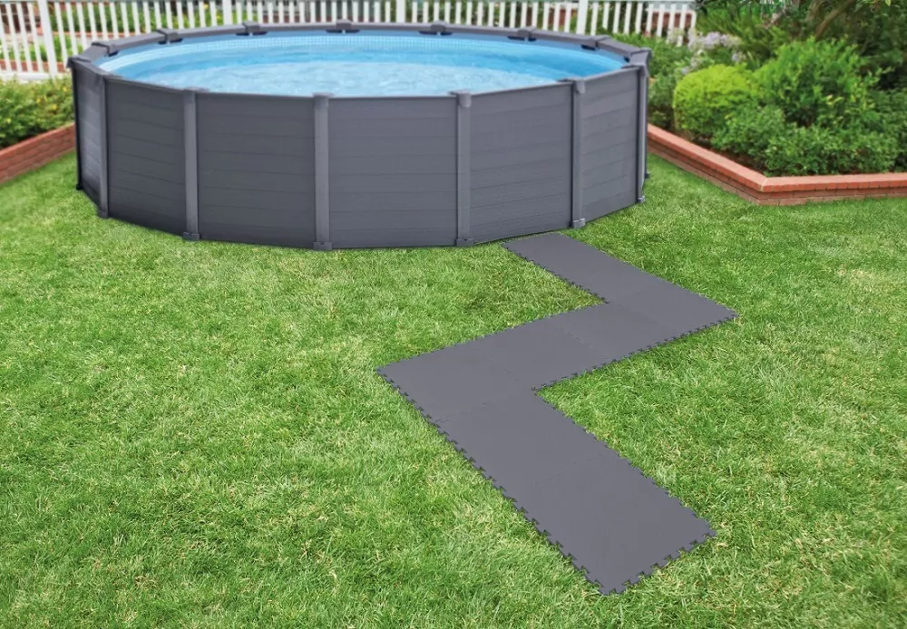 Mata ochronna pod basen 8x50x50cm. Puzzle 8szt - tantis.pl