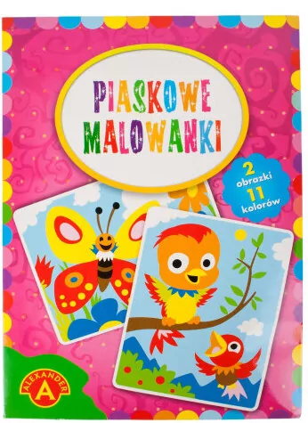 Piaskowe malowanki. Ptaszki i Motyle - tantis.pl