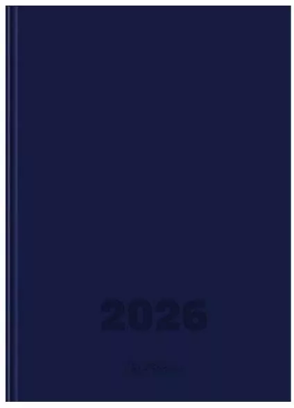 Kalendarz 2026 A4 dzienny Szefa DTP granat HERLITZ - tantis.pl